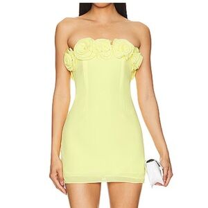 Jemma Mini Dress yellow